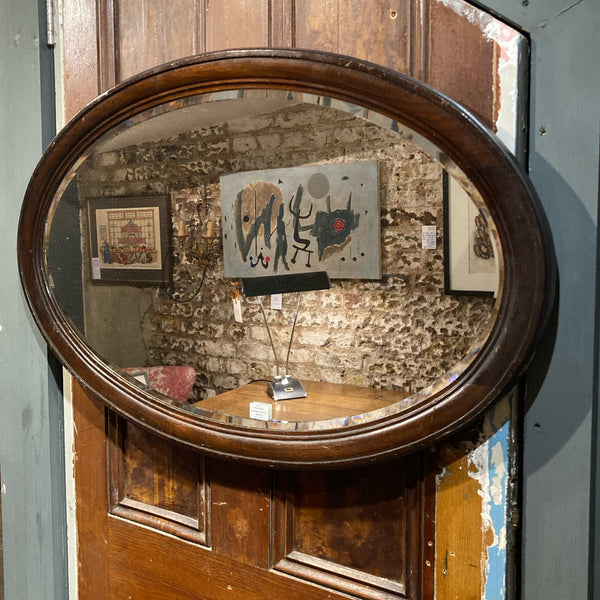 Edwardian Mahogany Mirror