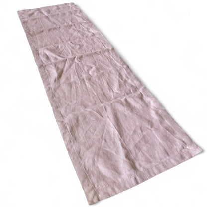 Pink Linen Runner
