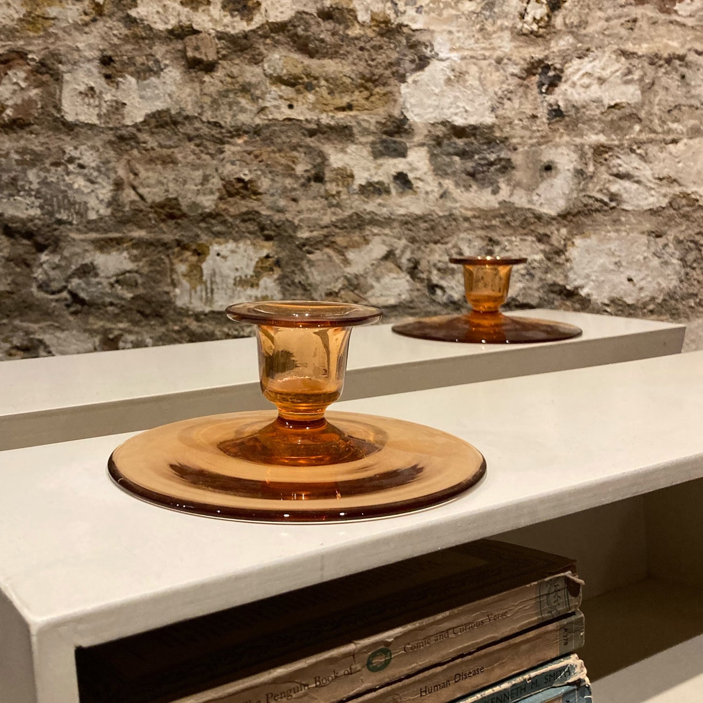 Pair Of Art Deco Candlesticks