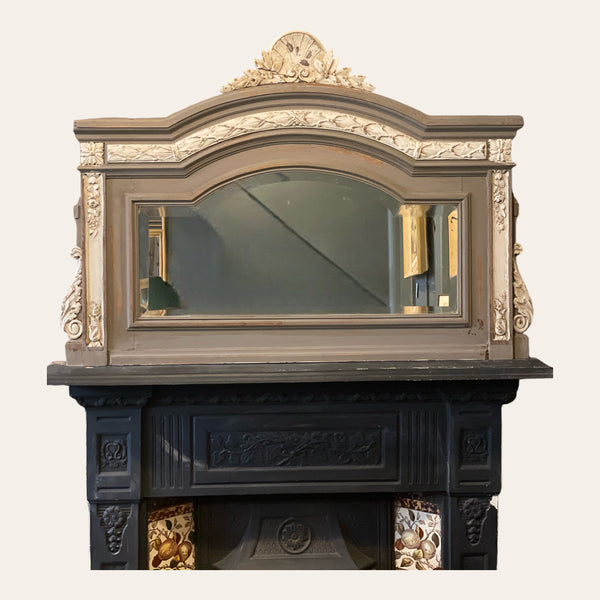 Painted French Overmantle