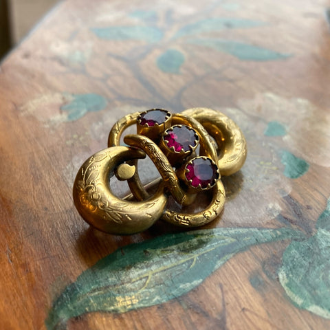 Victorian Love Knot Brooch