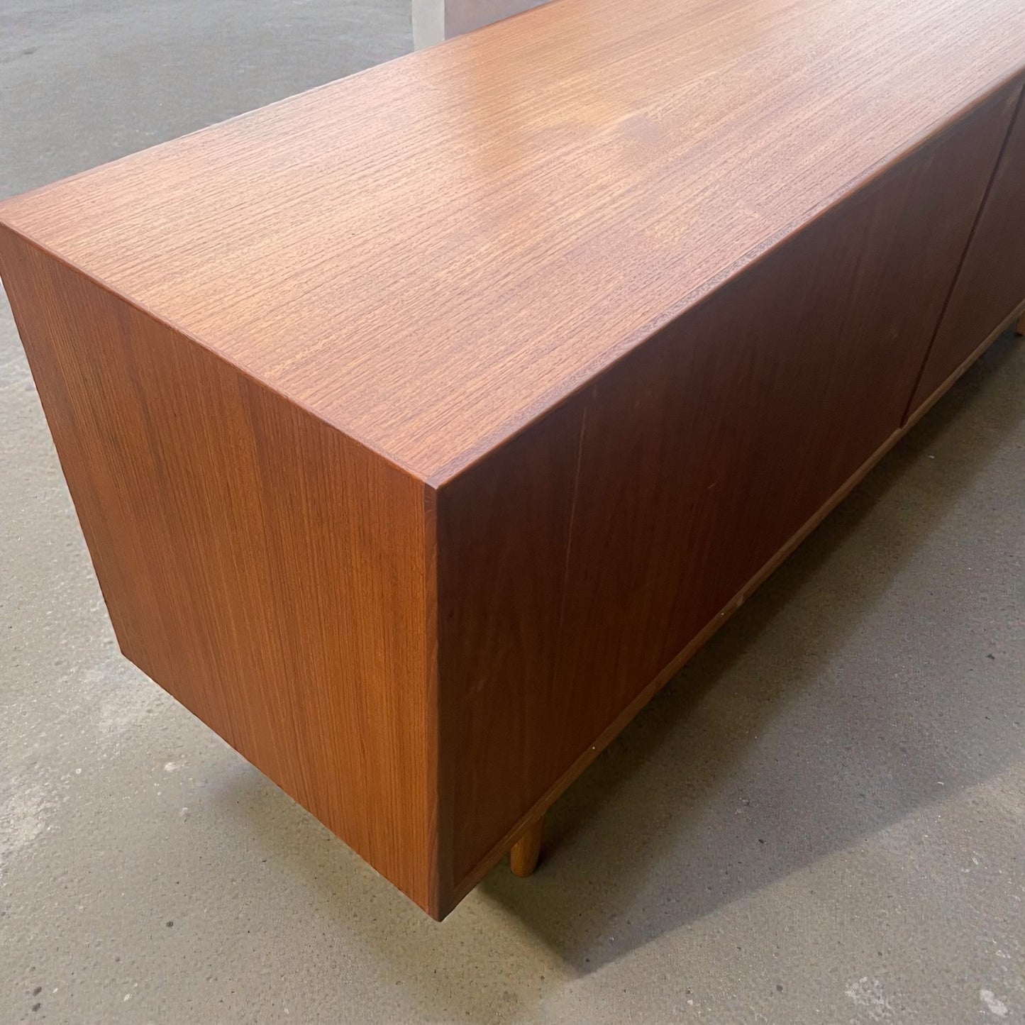 Arne Vodder Teak Sideboard with Tambour Doors