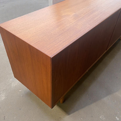Arne Vodder Teak Sideboard with Tambour Doors