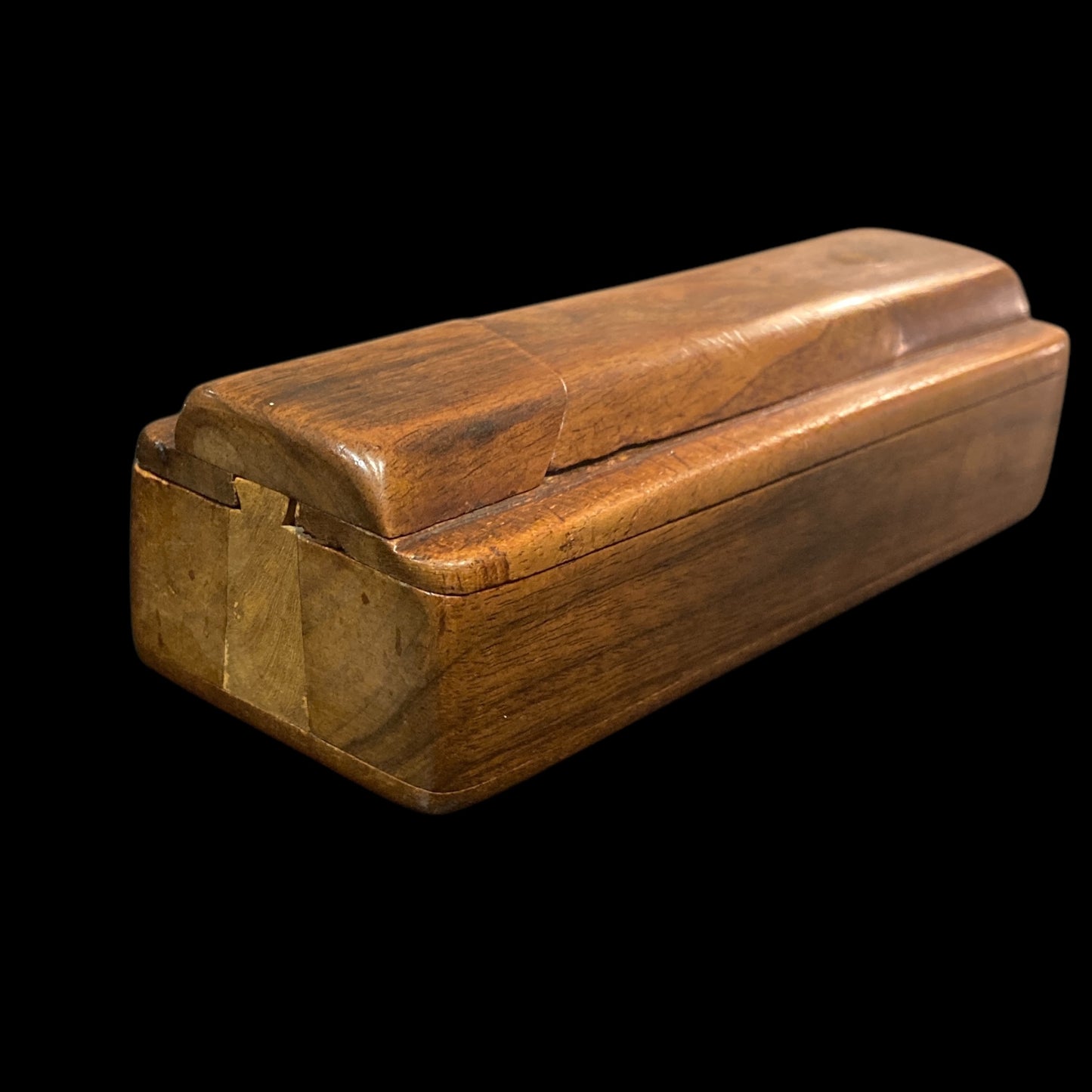 Vintage Treen Puzzle Box