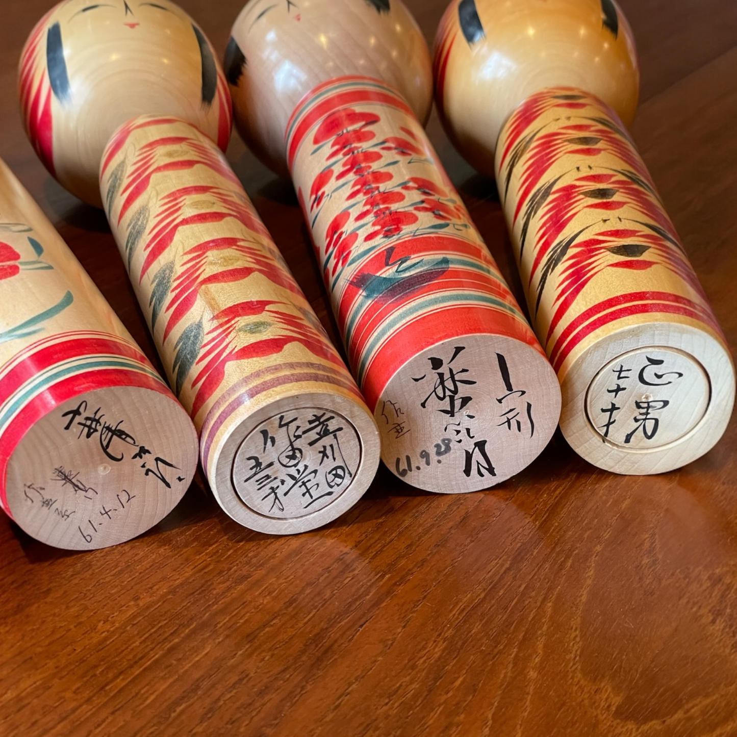 Vintage Japanese Kokeshi Dolls