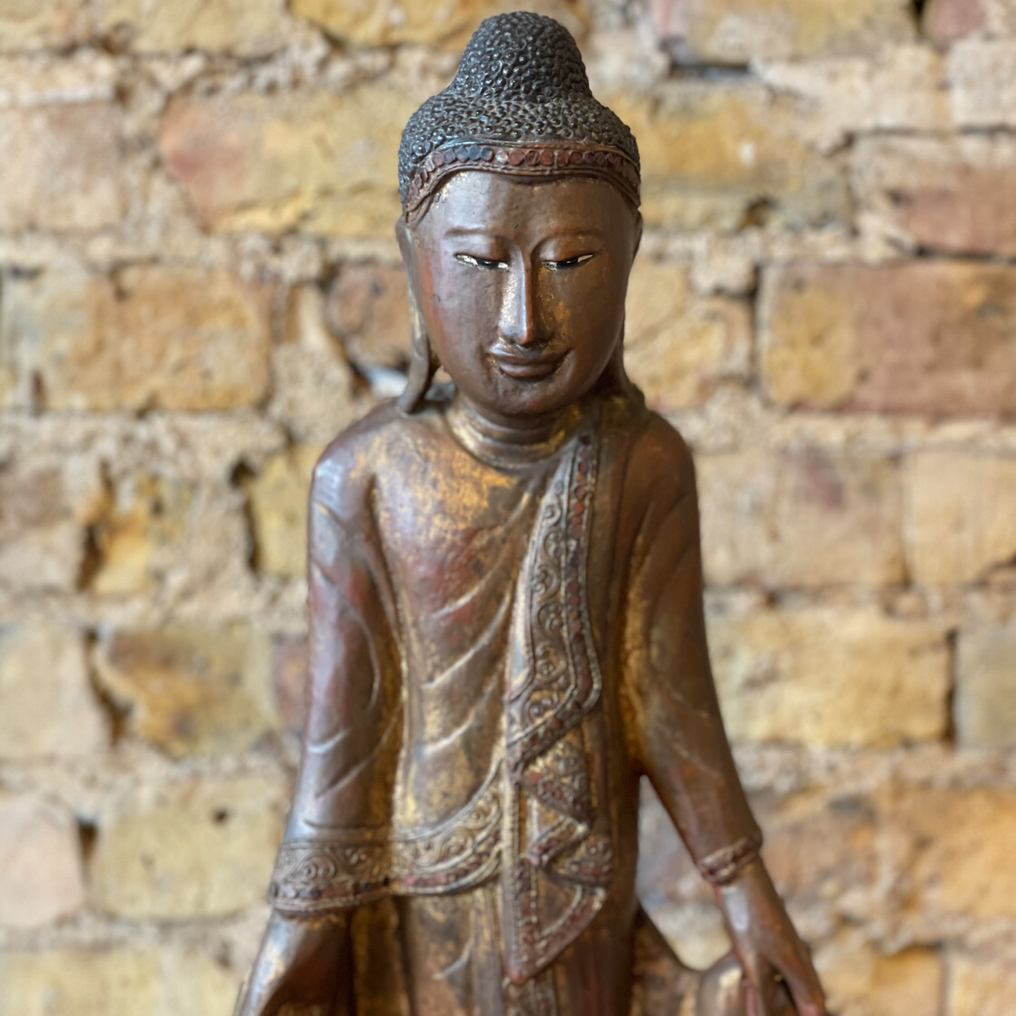 Antique Standing Buddha