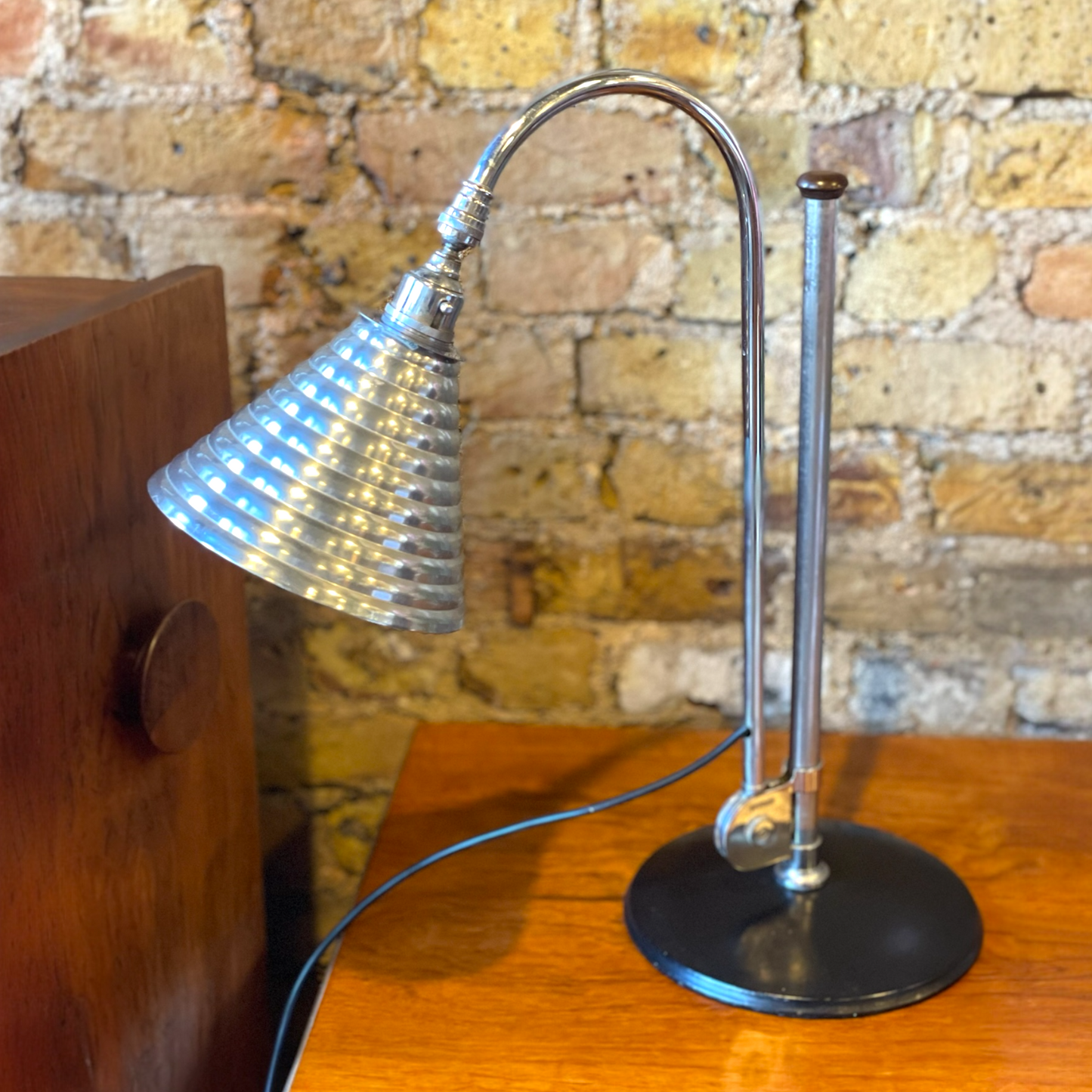 Vintage Chrome Bestlite BL1 Desk Lamp
