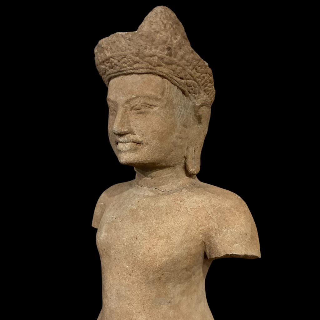 Cambodian Sandstone Figure