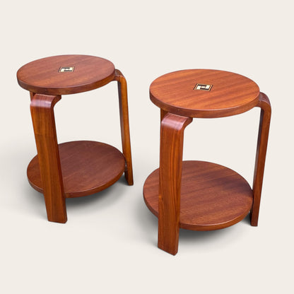 Pair of Art Deco Side Tables