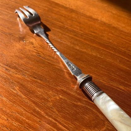 Silver Plated Pickle Fork
