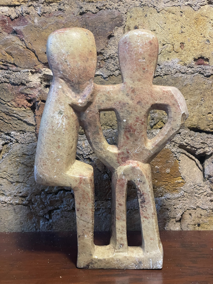 Moroccan Carved Stone Statue