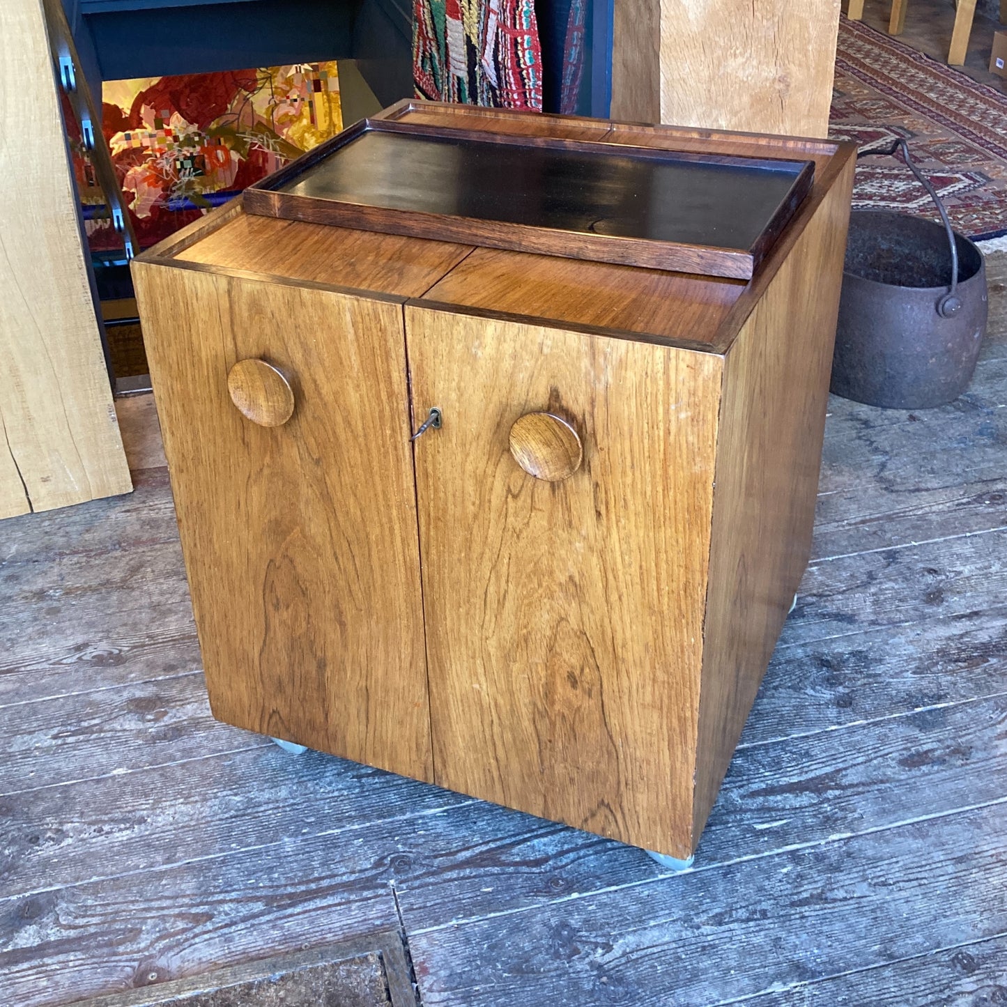 Teak Bar Cabinet