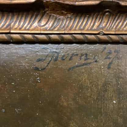 Chrysanthemums in a Chinese jar