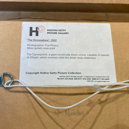 The Dynasphere Gelatin Print