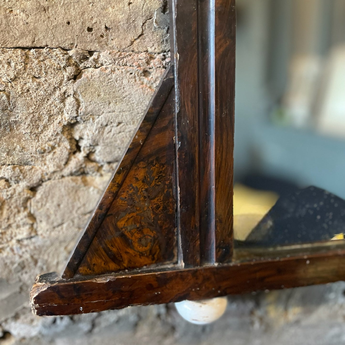 Edwardian Overmantle Mirror