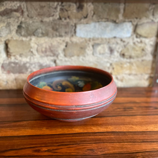 Scandinavian Painted Bowl