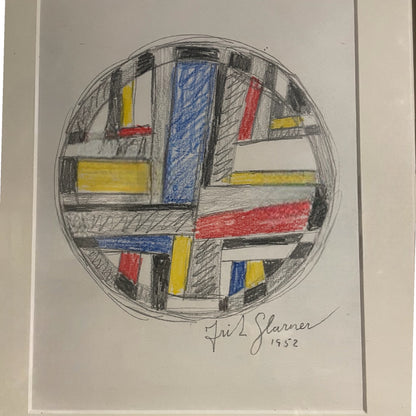 After Fritz Glarner Abstract