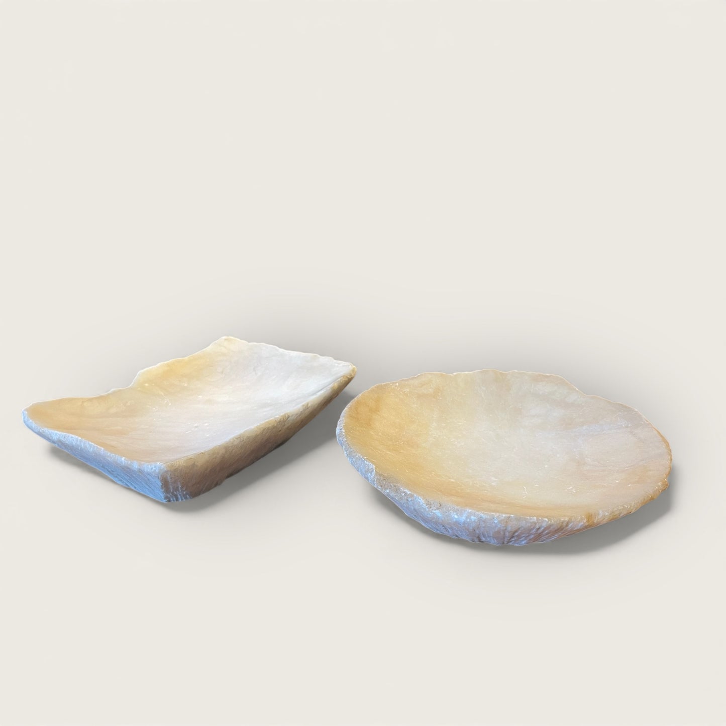 Rustic Alabaster Bowls