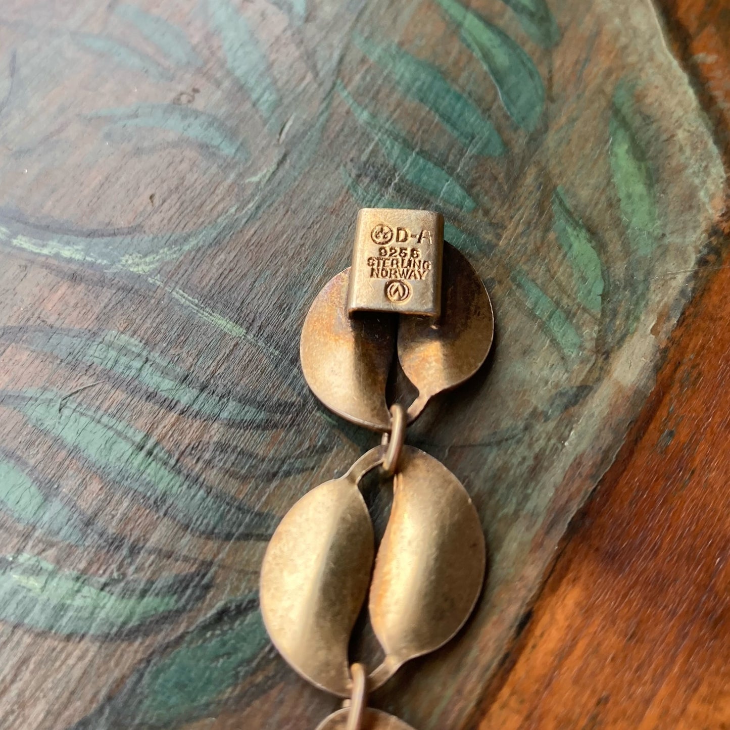 David Andersen Leaf Bracelet