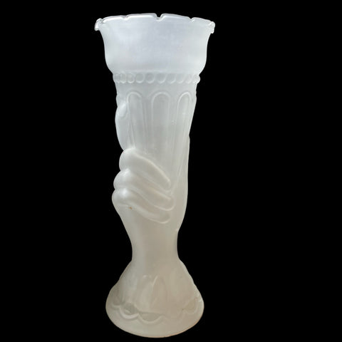 Art Deco Opaque Glass Vase