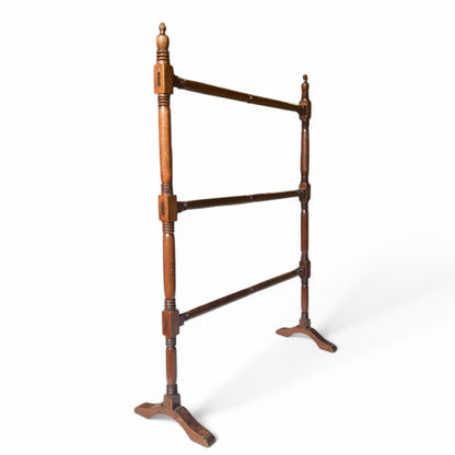 C19 Mahogany Towel Rail