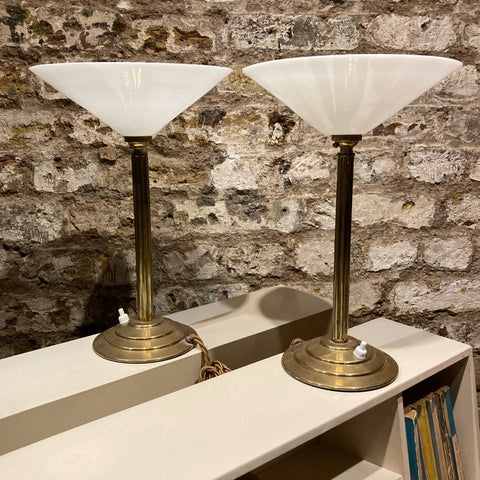 Pair Of Art Deco Table Lamps