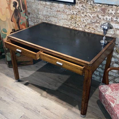 Midcentury Oak Desk