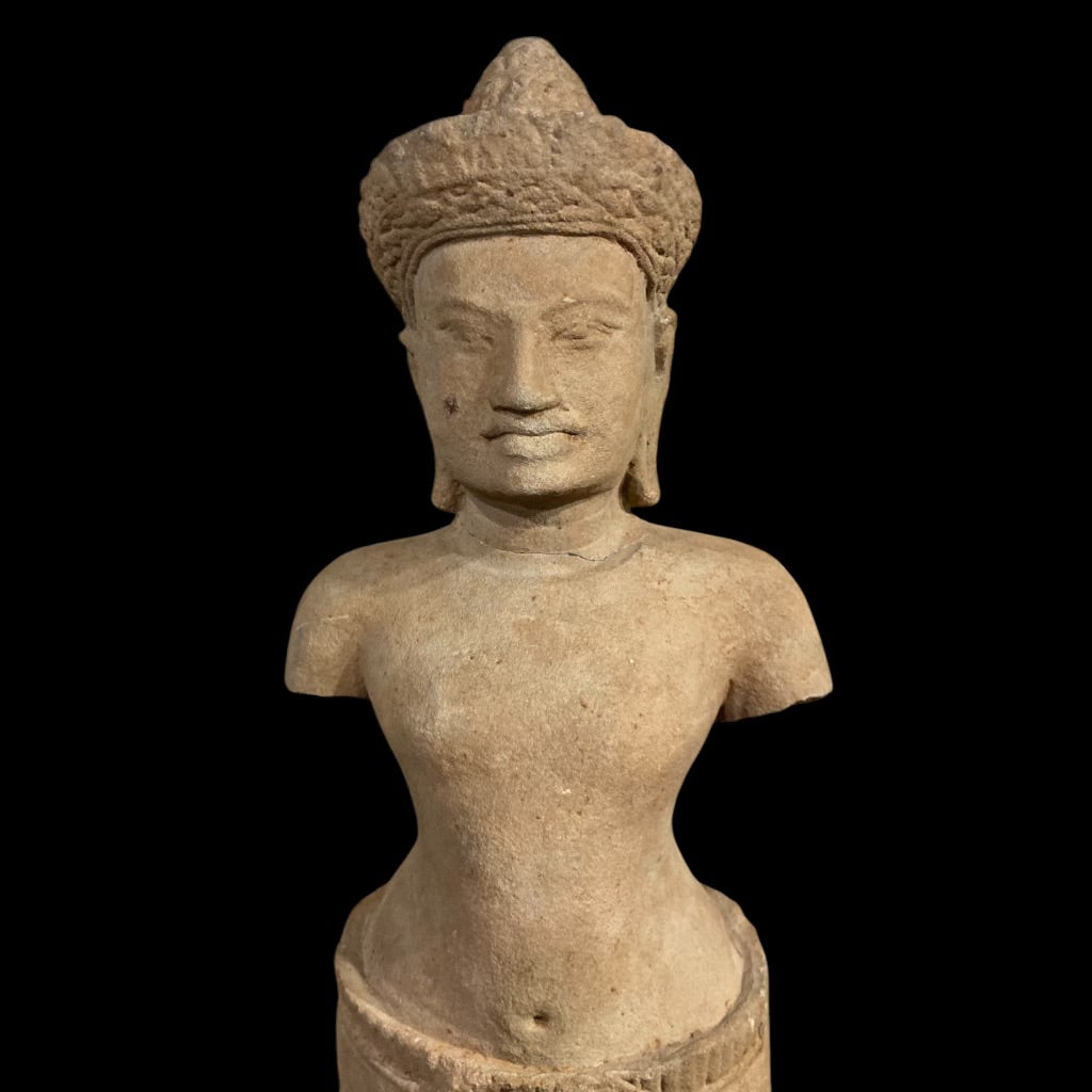 Cambodian Sandstone Figure