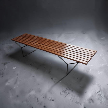 Midcentury Harry Bertoia Bench for Knoll