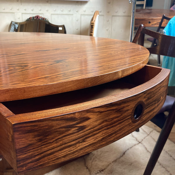 Archie Shine Rosewood Drum Table