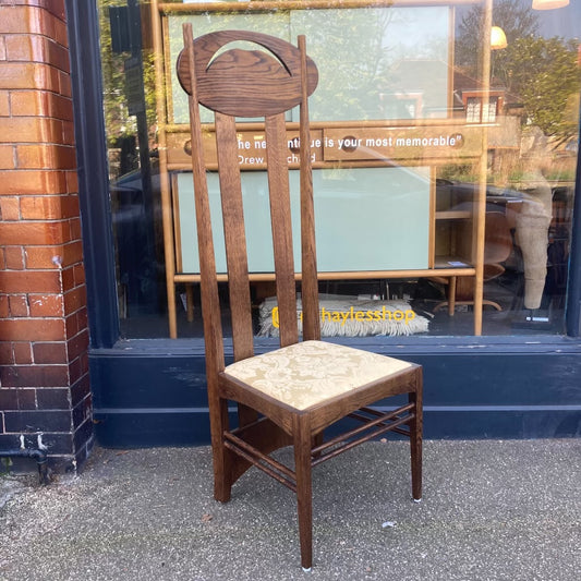 Eight Mackintosh Style Argyle Chairs