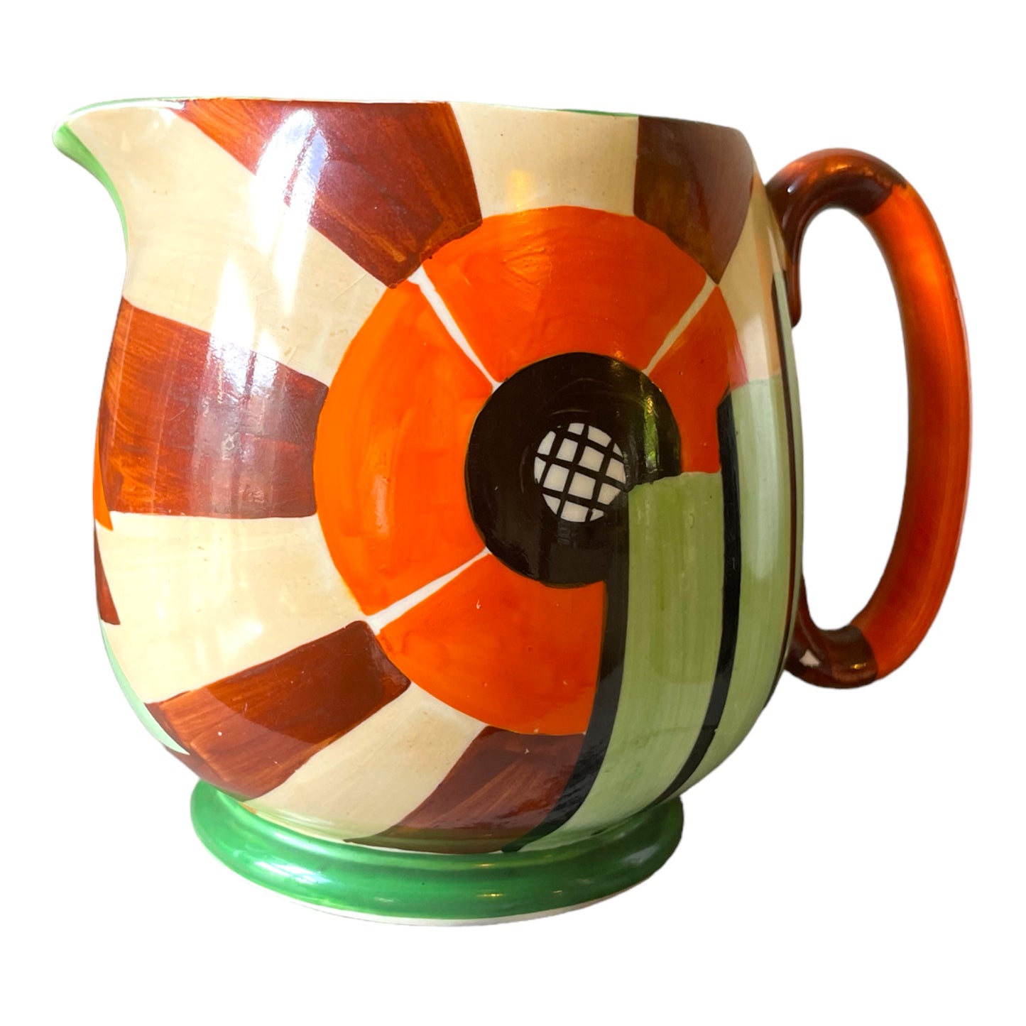Handpainted Art Deco Jugs