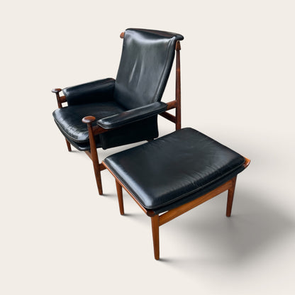 Finn Juhl Rosewood Bwana Chair Set