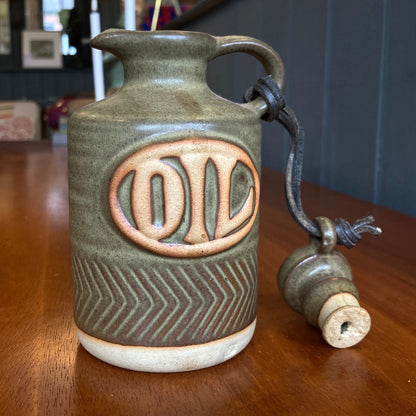 Tremar Pottery Oil & Vinegar