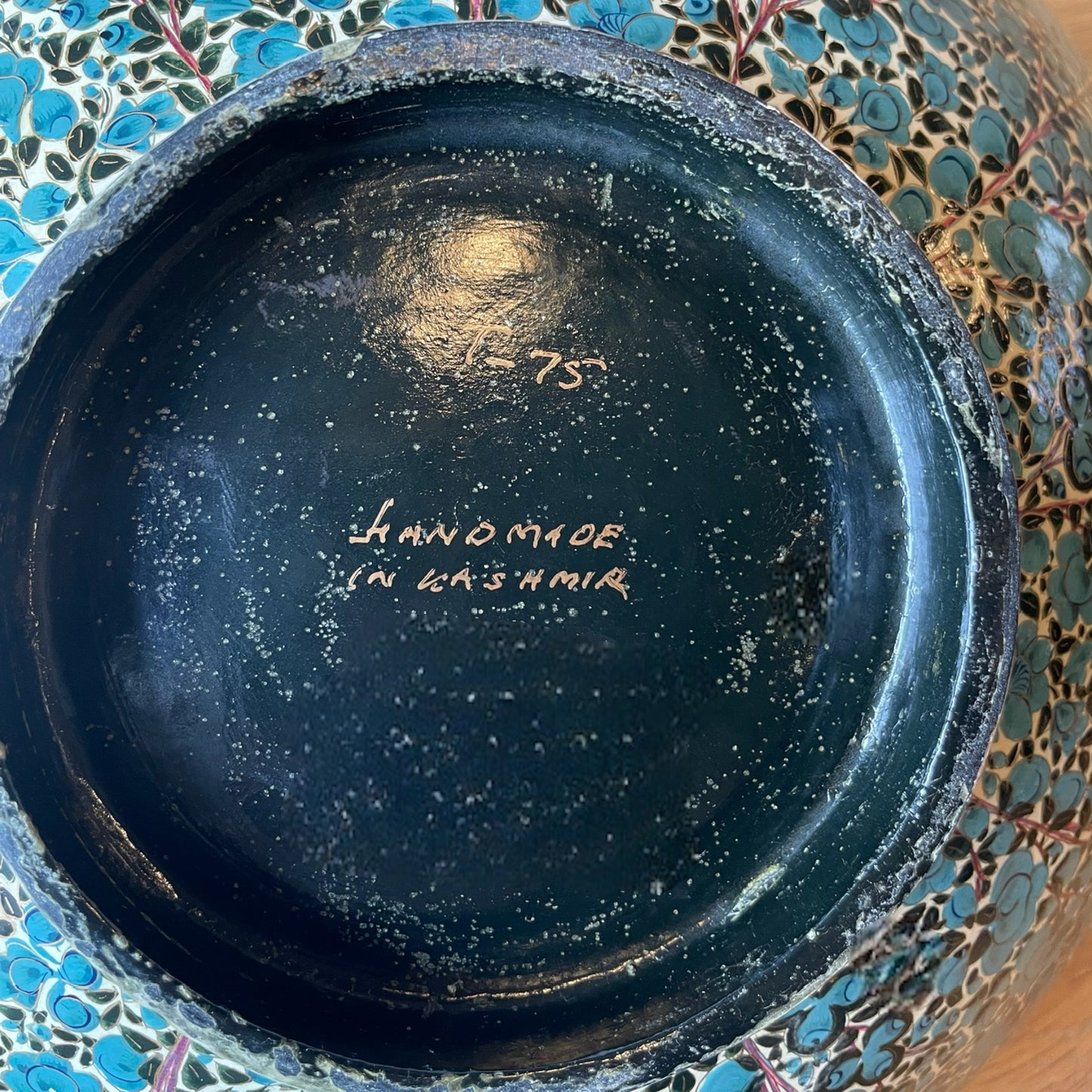 Kashmiri Papier Mache Bowl