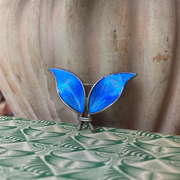 David Andersen Leaf Brooch