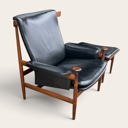 Finn Juhl Rosewood Bwana Chair Set