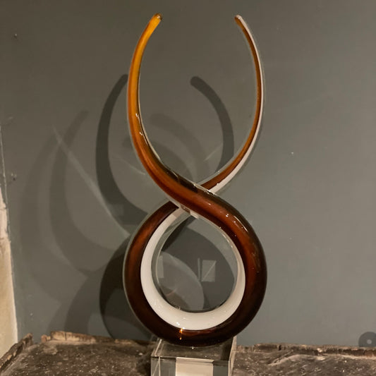 Murano Style Glass Sculpture