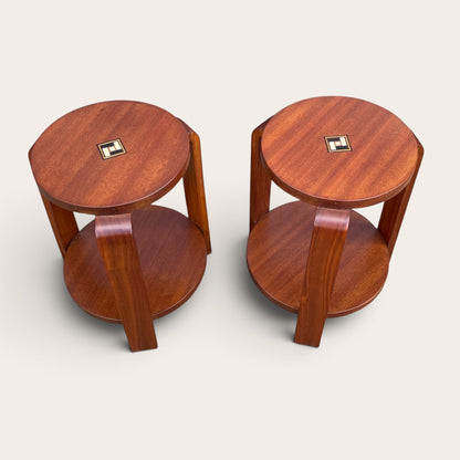 Pair of Art Deco Side Tables