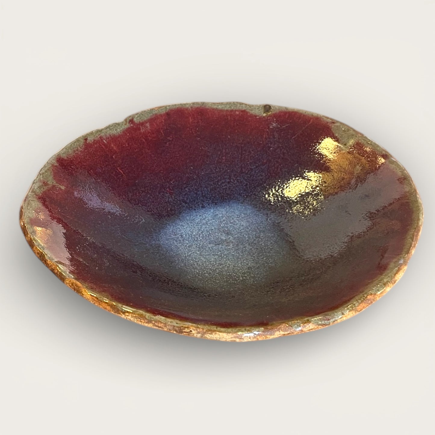 Studio Pottery Glazed Bowl