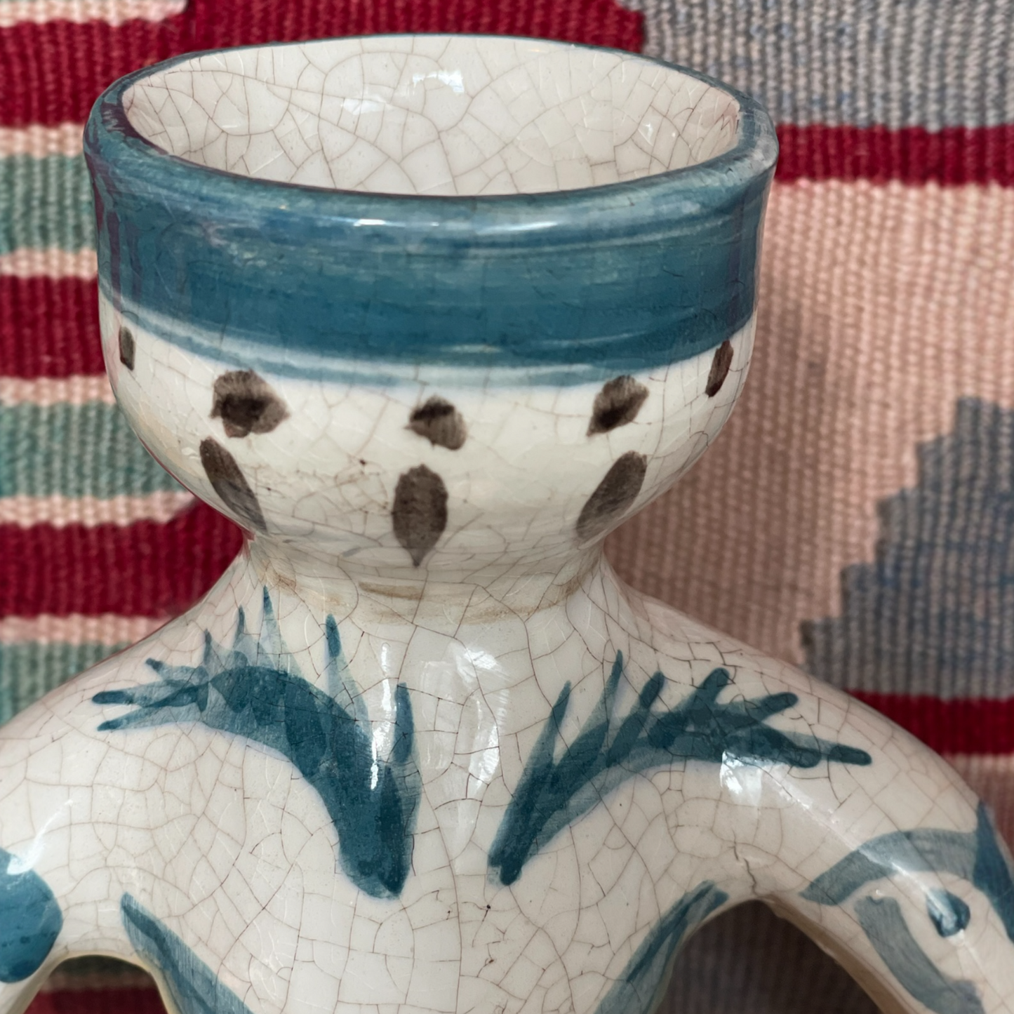Picasso Style Ceramic Vase