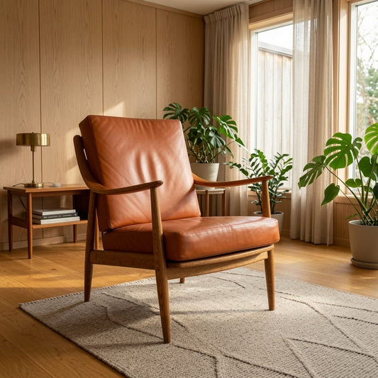 Danish FD 145 Oak Armchair
