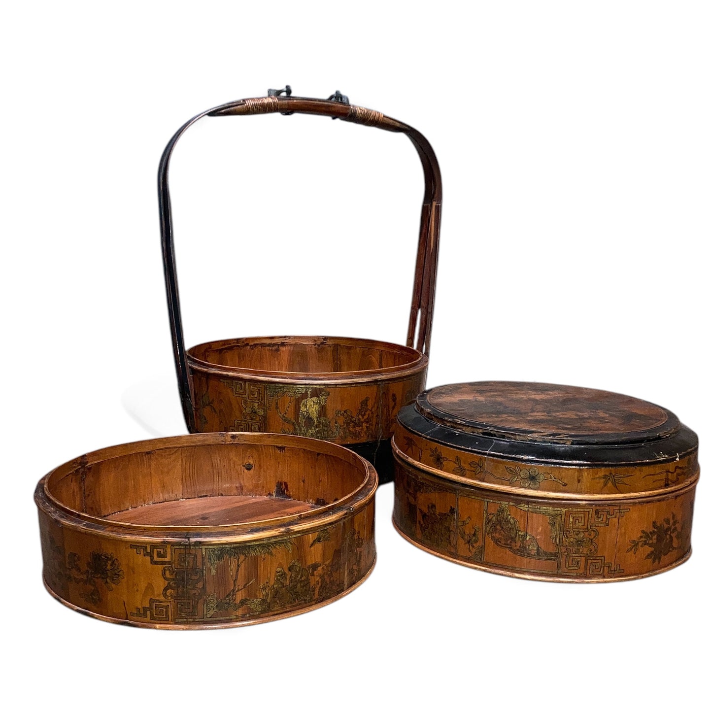 Antique Chinese Wedding Basket