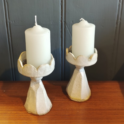 Stoneware Candle Holder