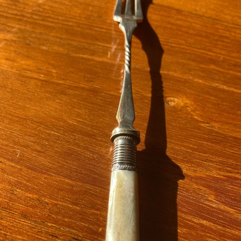 Silver Plated Pickle Fork