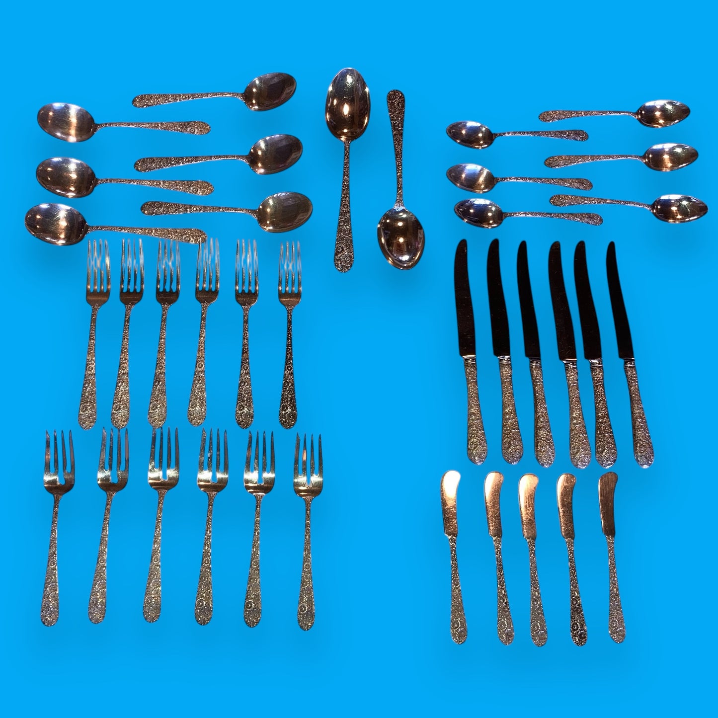 Bridal Bouquet Cutlery