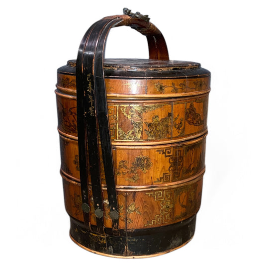 Antique Chinese Wedding Basket