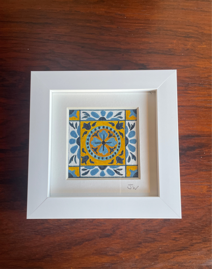 Portuguese Tile Watercolours
