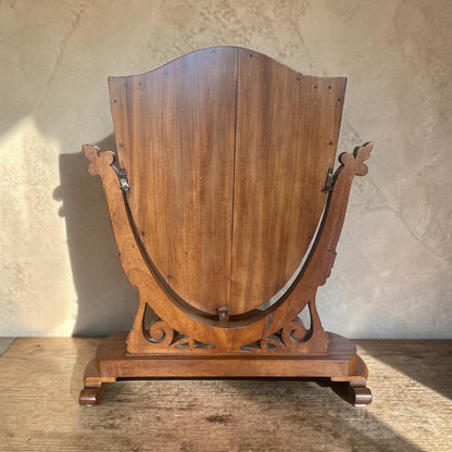 Victorian Mahogany Toilet Mirror