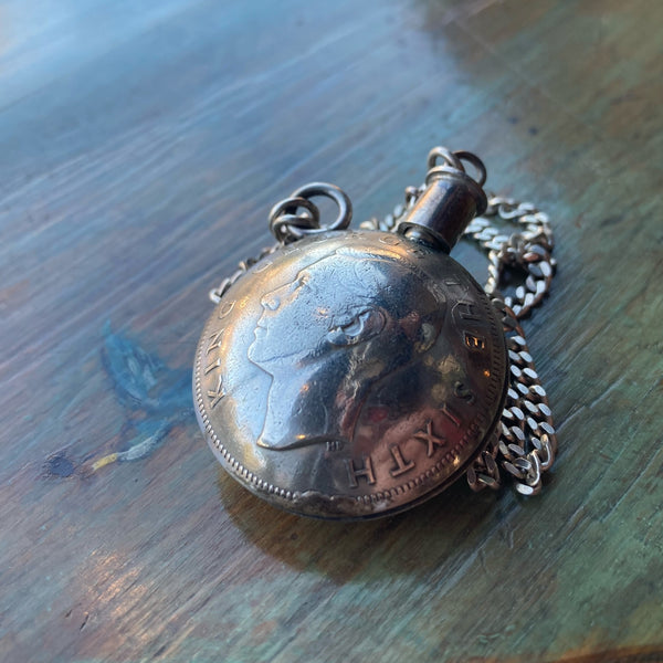 Vintage Scent Bottle Pendant